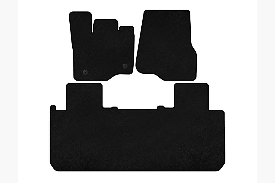 Ford F-150 2014-2021 гг. Текстильные коврики Deluxe (Черный) Image