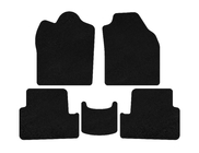 Ford Connect 2010-2013 гг. Текстильные коврики Deluxe (2009-2012, Черный) фото 1
