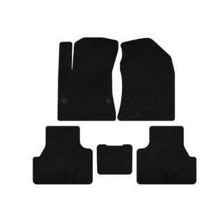 Текстильные коврики Deluxe (Электро, Черный) фото 1