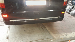 Mercedes Viano 2004-2014 гг. Молдинг крышки багажника нержавеющая сталь фото 6
