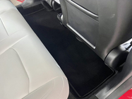 Tesla Model Y 2020- гг. Текстильные коврики Deluxe (2020-2024, черный) фото 4