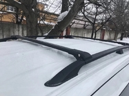 Kia Carnival 2021- гг. Багажник (поперечины) на стандартные рейлинги с замком WingBar V1 (2 шт) до 110 см, Серые фото 4