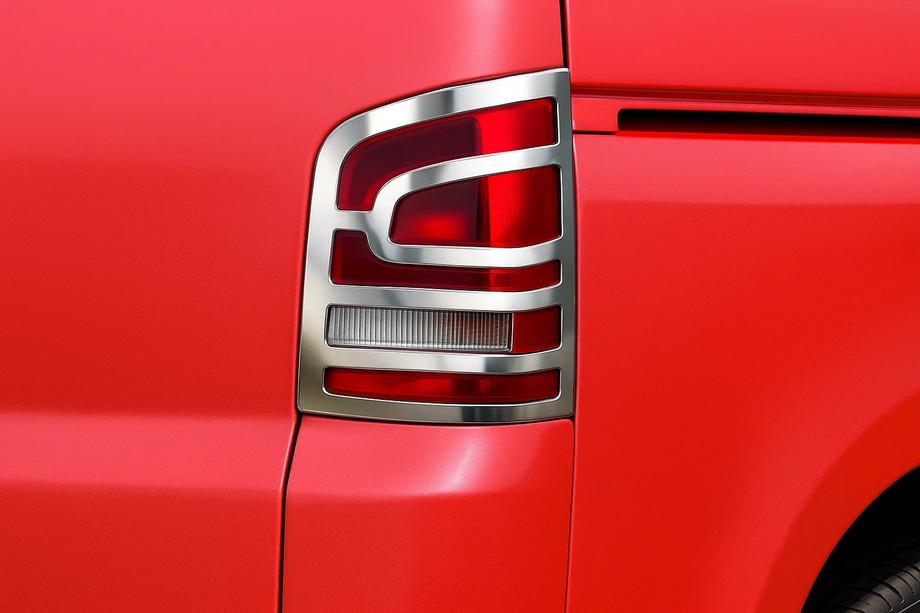 Volkswagen T5 2010-2015 гг. Хром Накладки на Задние Фонари Multivan (2 шт, пластик) Фото 2