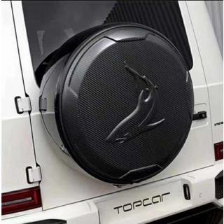 Накладка на запасное колесо Topcar-Style (Карбон) Mercedes G class W463 2018-2024 гг. фото 1