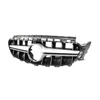 Передняя решетка в стиле E63 AMG Silver (для Avantgarde/AMG-Line/E43 AMG/E53 AMG 2016-2019) фото 2