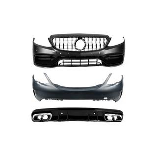 Комплект обвеса с полным задним бампером (AMG C63-designs 2018-2021)