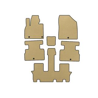 Коврики EVA (3 ряда, 7-местный, Бежевые)