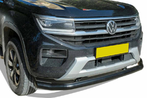 Volkswagen Amarok 2022- гг. Передняя защита Vegas (черный, 76мм) фото 5