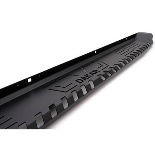 Боковые пороги Dakar V1 без LED (2 шт, металл) фото 4
