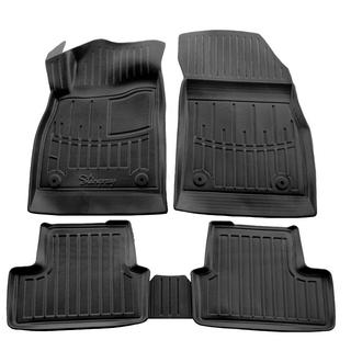 Резиновые коврики Stingray 3D (5 шт) Chevrolet Cruze 2009–2015 гг.