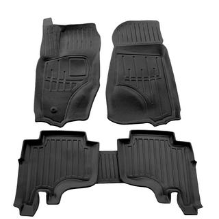 Резиновые коврики Stingray 3D (5 шт) Jeep Grand Cherokee WK 2004-2010 гг.