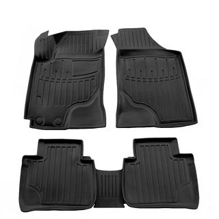 Резиновые коврики Stingray 3D (5 шт) Kia Cerato 1 2004-2009 гг.