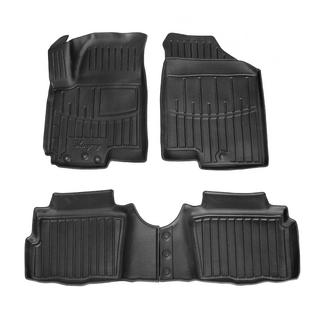 Резиновые коврики Stingray 3D (4 шт) Kia Soul I 2008-2013 гг.
