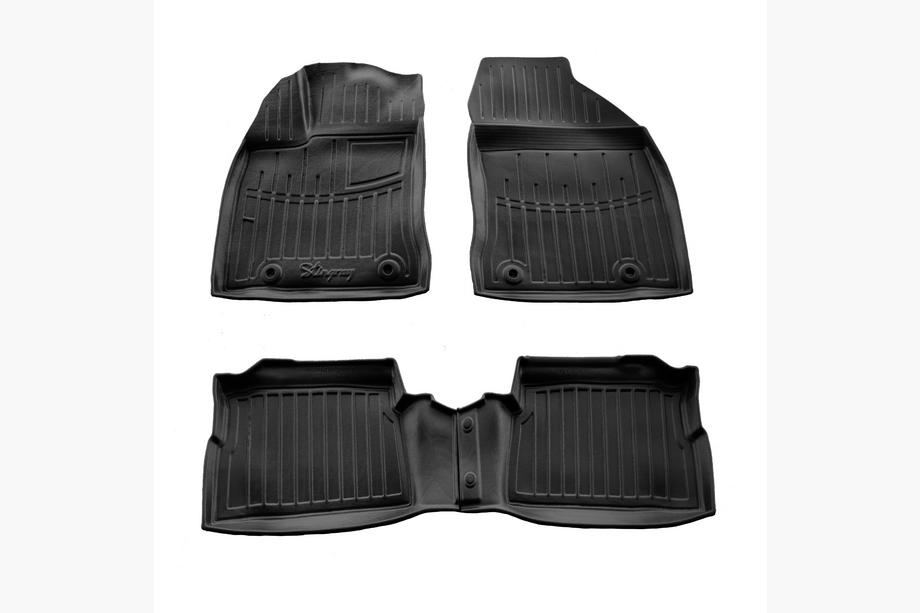 Lexus CT200H 2011-2022 гг. Резиновые коврики Stingray 3D (4 шт) Image