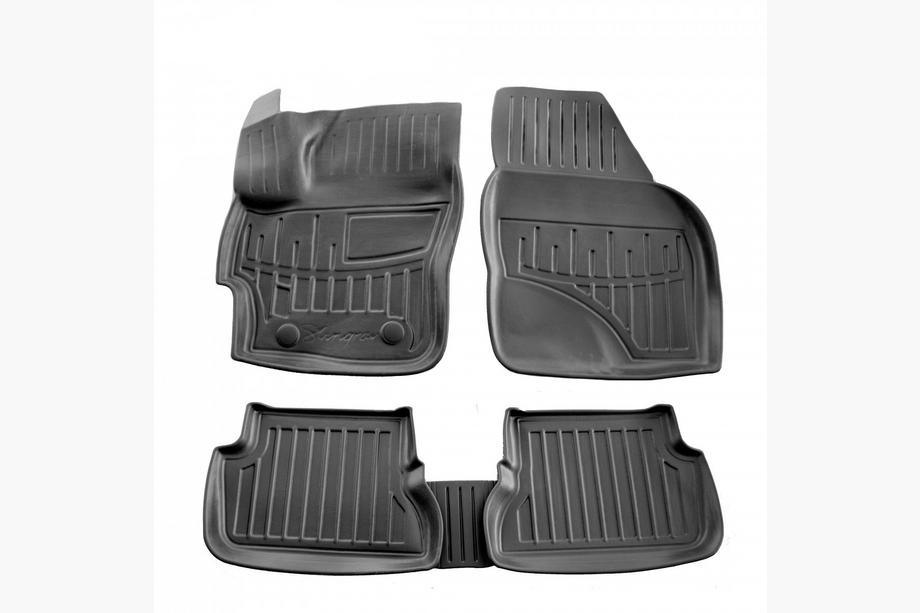Mazda 3 2003-2009 гг. Резиновые коврики Stingray 3D (5 шт) Image