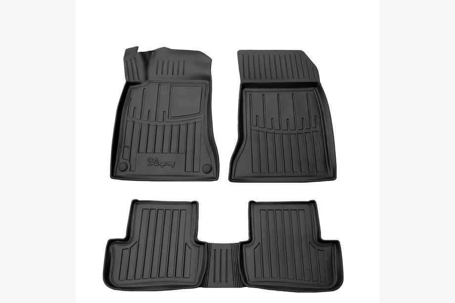 Mercedes GLA X156 2014-2019 гг. Резиновые коврики Stingray 3D (5 шт) Image