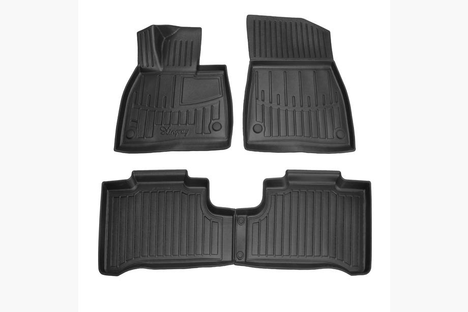 Mercedes EQE Резиновые коврики Stingray 3D (4 шт) Image