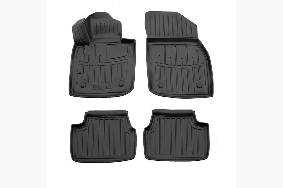 Mini Cooper F55/56/57 2014-2023 гг. Коврики резиновые Stingray 3D (5-дверный, 4 шт.) Image
