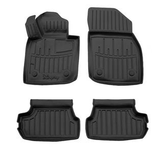 Резиновые коврики Stingray 3D (3-дверный, 4 шт.) Mini Cooper F55/56/57 2014-2023 гг.