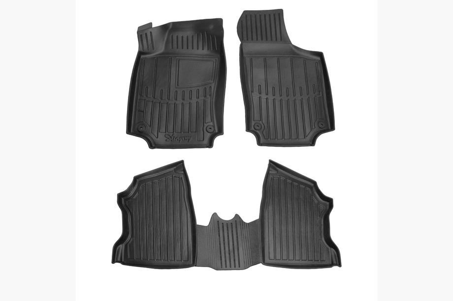 Opel Combo 2002–2012 гг. Резиновые коврики Stingray 3D (4 шт) Image