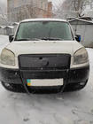Fiat Doblo I 2005-2010 гг. Верхняя зимняя накладка на решетку радиатора фото 1