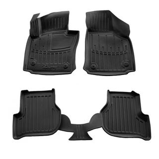 Резиновые коврики Stingray 3D (4 шт) Seat Leon 2005-2012 гг.