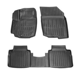 Резиновые Коврики Stingray 3D Hybrid (Комплект 5 шт.) Suzuki SX4 S-Cross 2021- гг.