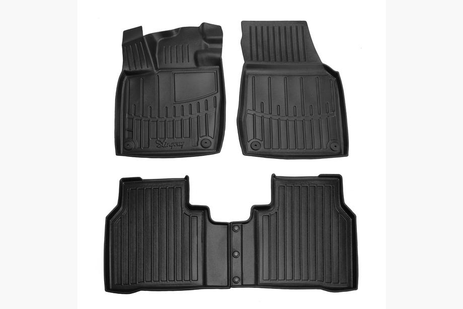 Volkswagen ID.7 2023- гг. Резиновые коврики Stingray 3D (4 шт) Image