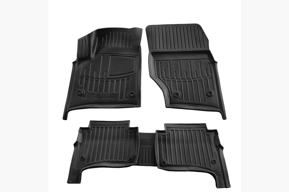 Volkswagen Touareg 2002–2010 гг. Резиновые коврики Stingray 3D (5 шт) Image