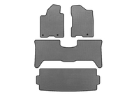 Nissan Armada 2003-2015 гг. Коврики EVA (3 ряда, 2003-2008, Серый) фото 1