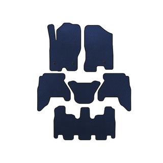 Коврики EVA (3 ряда, Синий, 2010-2014) Nissan Pathfinder R51 2005-2014 гг.