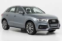 Audi Q3 2011-2019 гг. Боковые Подножки Duru (2 шт., Алюминий) фото 1
