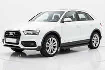 Audi Q3 2011-2019 гг. Боковые пороги Bosphorus Black (2 шт., алюминий) фото 1