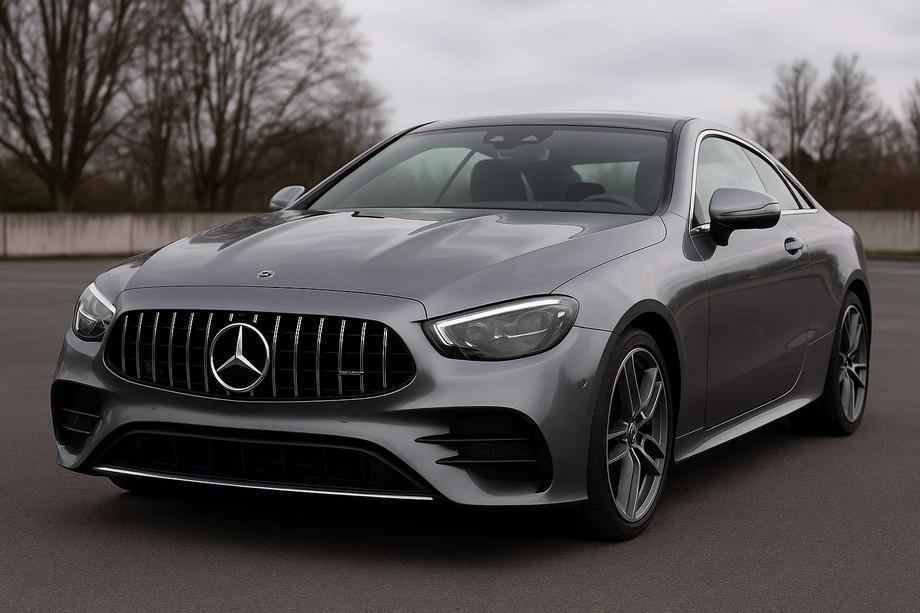 Mercedes E-class coupe C238 2016-2024 гг. Передняя решетка Panamericana GT (для AMG-Line 2020-2023) Image