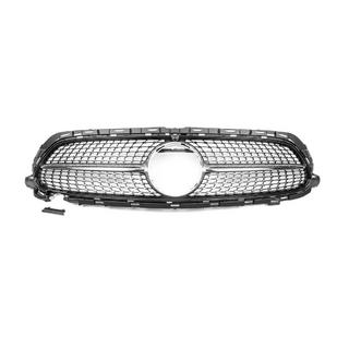 Передняя решетка Diamond Silver (для AMG-Line 2020-2023) Mercedes E-class coupe C238 2016-2024 гг. фото 1