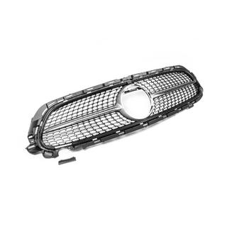 Передняя решетка Diamond Silver (для AMG-Line 2020-2023) Mercedes E-class coupe C238 2016-2024 гг. фото 4
