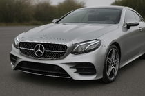 Mercedes E-class coupe C238 2016-2024 гг. Передняя решетка Diamond Black (для Avantgarde/AMG-Line/E43 AMG/E53 AMG 2016-2020) фото 1