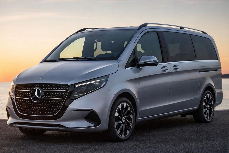 Mercedes Vito/V-class W447 2014- гг. Передняя решетка AMG-Line (2024+) Image