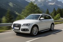 Audi Q5 2008-2017 гг. Боковые Подножки Line (2 шт., Алюминий) фото 1