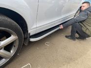 Audi Q7 2005-2015 гг. Боковые Подножки Tayga (2 шт., Алюминий) фото 2