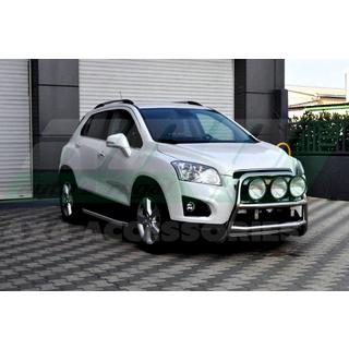 Боковые Подножки Fullmond (2 шт., Алюминий) Chevrolet Trax 2012-2023 гг. фото 4