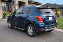 Chevrolet Trax 2012-2023 гг. Боковые пороги RedLine V1 (2 шт., алюминий) фото 2