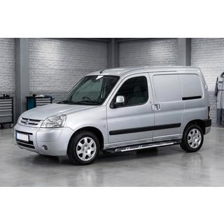 Боковые Подножки Sunrise (2 шт., Алюминий) Citroen Berlingo 1996-2008 гг. фото 1