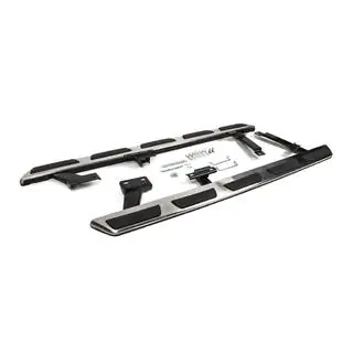 Боковые Подножки OEM-V1 (2 шт., Алюминий) Audi Q3 2011-2019 гг. фото 3
