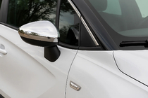 Citroen DS-3 2009-2016 гг. Накладки на Зеркала (2 шт, Нержавеющая Сталь) фото 5
