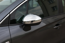 Citroen DS-4 2010-2015 гг. Накладки на Зеркала (2 шт, Нержавеющая Сталь) фото 1