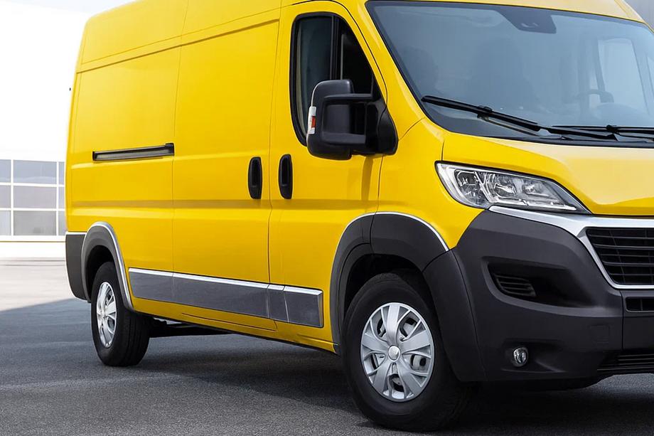 Citroen Jumper 2007-2025 гг. Комплект дверных молдингов нержавейка Image