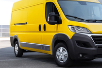 Peugeot Boxer 2006-2025 гг. Комплект дверных молдингов нержавейка фото 1