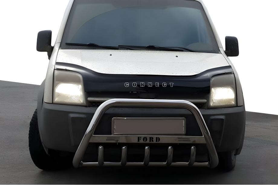 Ford Connect 2002–2006 гг. Кенгурятник WT004 (нержавейка) 60 мм Image