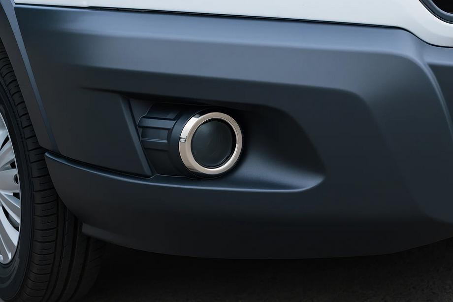 Ford Transit 2014- гг. Накладки на противотуманные фары 2014-2018 (2 шт, нержавейка) Image
